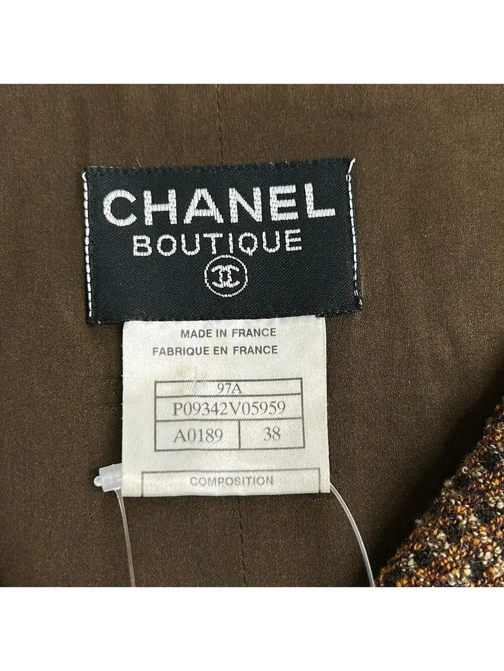 Chanel Dark Brown Black Women's Dress #277606C53B